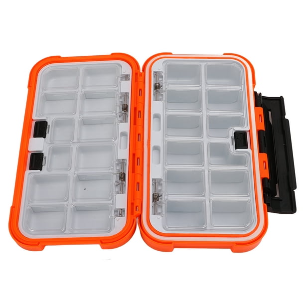 Ylshrf Fishing Hook Case, Fishing Tackle Box Plastic Waterproof Space Adjustment For Outdoor Activity
