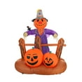 thumbnail image 1 of Halloween Scarecrow Inflatable Decoration, 1 of 2