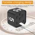 thumbnail image 2 of Pomodoro Timer Cube Visual Productivity Flip Timer for Kids Classroom Desk 5/10/25/50min& Custom Countdown Silent&Sound Mode Digital Cube for ADHD Study Work School Game Kitchen, 2 of 12