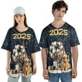 thumbnail image 4 of Happy New Year Golden Retriever Welcome 2025 Balloon Firework Party All Over Print 3D Baseball Shirt Goldens Dog Lover Gifts Idea Softball Sport - 01014, 4 of 6