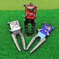 thumbnail image 5 of Tenedor de golf verde Dinosaurio de metal creativo Tenedor de golf verde Suministros de golf, 5 of 5