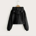 thumbnail image 3 of Taybagh Sweatshirts for Girls 10-12 Plush Hooded Teen Girl Hoodies Solid Color Cute Clothes with Furry Ears, 3 of 5