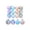 C, variant on Rirozkan Christmas Ornaments Set, 12 Piece Snowflake Icy Crystal Ball Decorations for Christmas Tree, Home, Party Festive Display