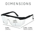thumbnail image 2 of Gamma Ray Adjustable Anti-Fog Safety Glasses - Pack of 20, 2 of 7