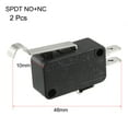 thumbnail image 2 of 2Pcs V-154-1C25 Micro Limit Switch SPDT NO NC 3 Pin Simulated R-Lever Type, 2 of 5