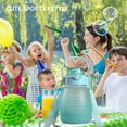 thumbnail image 3 of 1300ml Pajita Big Belly Cup Color Degradado Plástico Cute Sports Kettle (Verde), 3 of 8