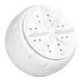 thumbnail image 6 of WHAMVOX Portable Washing Machine for Sink Mini Washing Machine Ultrasonic Turbine Washing Machine with USB Underwear Washer for Home Business Travel College Room RV Apartment White, 6 of 7