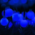 thumbnail image 4 of LINLIN Soalr Outdoor Ball String Lights, 23ft 50 LED Soalr Globe Fairy Light Outdoor Waterproof String Lights for Christmas Tree Party Wedding Garden Decorate, 4 of 9