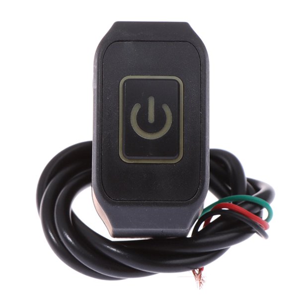 Interruptor de de bocina de motocicleta montaje en manillar protección múltiple modificada Luz amarilla kusrkot Interruptor de manillar