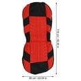 thumbnail image 4 of 1 Set Car Seat Cover Pattern Automotive Seat Cover Interior Front Seat Cover, 4 of 8