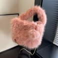 thumbnail image 4 of Bolso Bolso de mano de felpa Otoño/Invierno Cubo suave, 4 of 6