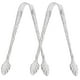 thumbnail image 1 of Pinzas para cubitos de hielo DOITOOL de acero inoxidable plateado, 9 cm, 1 of 9