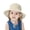 Khaki, variant on NOKIO Infant Sun Hat With Chin Strap, Baby Spring Bonnet With Sun Protection, Baby Sun Hat With Vintage Style, Cap Girls Boys Spring Autumn Outdoor Shade Solid Color Sunscreen Hat Fisherman Hat