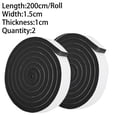 thumbnail image 1 of Sliding Door Noise Reduction Strip with Excellent Windproof Properties, 1 of 4