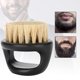 thumbnail image 5 of Cepillo para barba, Dekaim Cepillo de cerdas de 3 estilos para el cuidado de la barba Herramienta para el cuidado de la barba Beardshaper(Cabello blanco con mango negro), 5 of 5