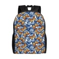 thumbnail image 1 of Disketp Colorful Butterfly1 Mochila Unisex de Apertura Lateral Completa, Mochila para Laptop para Escuela, Trabajo y Viajes, 1 of 8