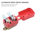thumbnail image 4 of HEALEEP 1 Set Marine Circuit Breaker Red Aluminum Alloy Power Protection for Boat, 4 of 8