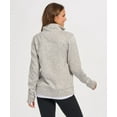 thumbnail image 2 of Boxercraft BW5207 Ladies Alpine Full Zip-Oxford Heather-XS, 2 of 4