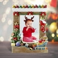 thumbnail image 5 of Light Up 5" x 7" Christmas Ornament Resin Picture Frame, 5 of 6