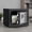 Black, variant on Spaco Compact Home Safe with Dual Access, Key & Custom Password Lock, 0.23 cu ft Mini Security Cabinet for Cash, Cards, Documents, Travel & Office Use, Black