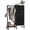 Black, variant on CONCETTA 4 Drawers Dresser with Hanging Rack, 44-inch Tall Reversible Fabric Chest, Bedroom Storage Tower, Rust