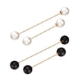 thumbnail image 4 of maskred Accessoires Imitation Double Perle Femme Épingle Simulée Col, 4 of 6