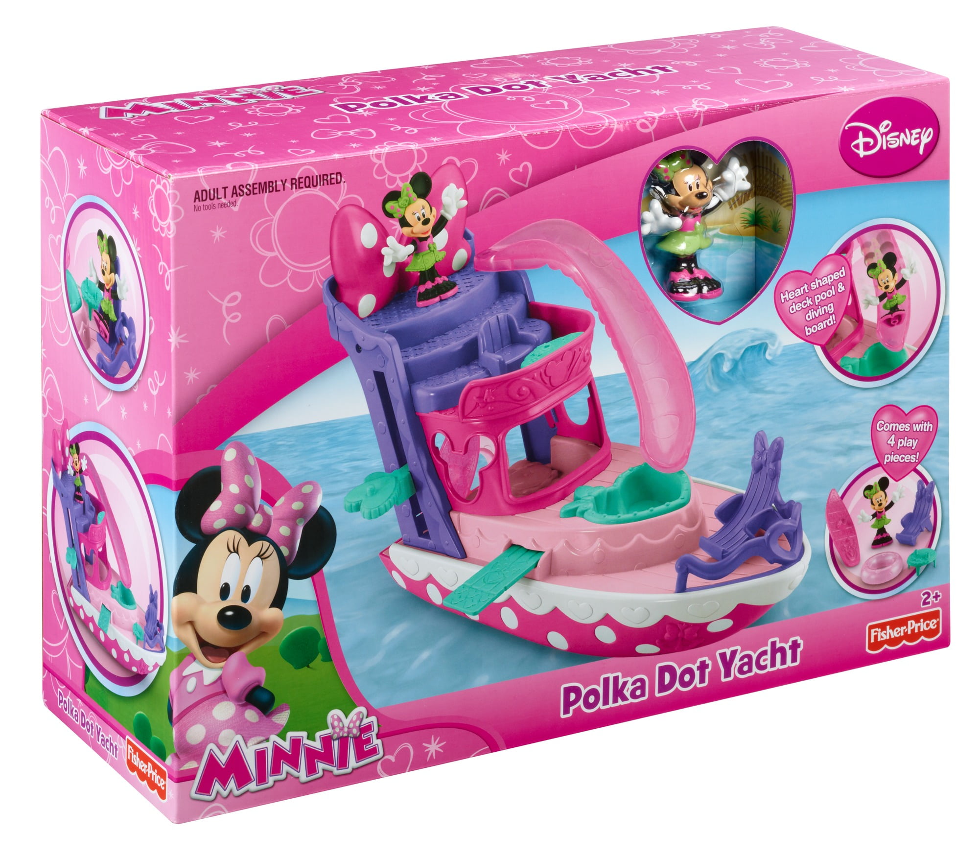 minnie mouse boat toy
