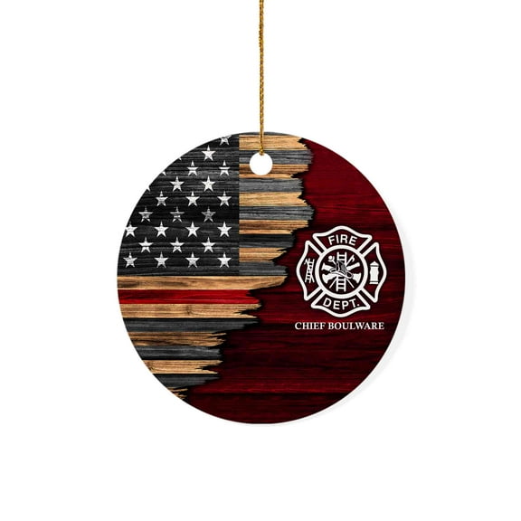Lazaofficial Personalized Christmas Ornaments, Custom Name Ornaments, Personalized Police Ornament, Police Officer Christmas Ornament, Police Ornament