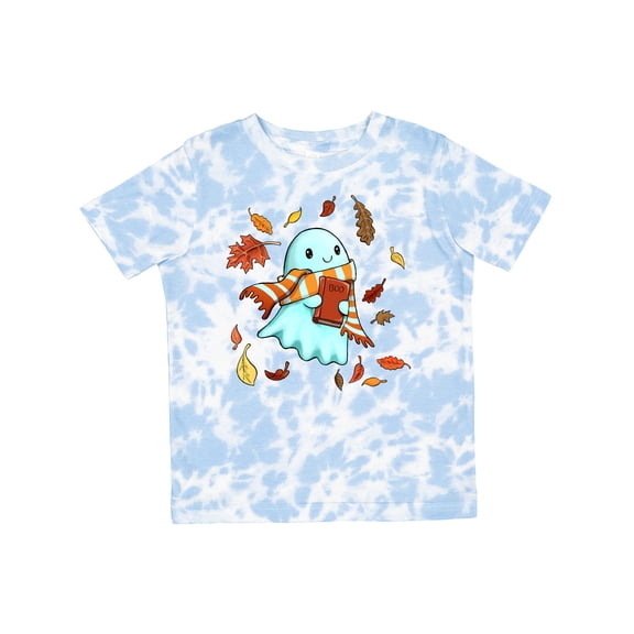 Halloween Ghost with a Book Toddler T-Shirt