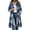Light Blue, variant on Dzrciro Plaid Long Coat for Women, Long Sleeve Lapel Open Front Button Checkered Trench Coat, Elegant Fashion Fall Outerwear S-2XL