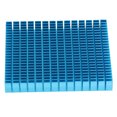 thumbnail image 3 of Disipador de calor de aluminio, radiador de refrigeración de 150 x 120 x 20 mm para CPU, amplificador, PCB, negro, 3 of 14