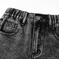 thumbnail image 6 of Lvshlubb Jeans for Girls Fashion Casual Elastic Waist Loose Denim Pants with Pockets Kids Clothes Girls Size 6-13, 6 of 8