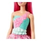 thumbnail image 3 of Muñeca Barbie Dreamtopia Princesa Cabello Rosa Corona Verde, 3 of 4