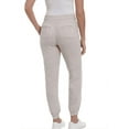 thumbnail image 4 of Briggs Women's Linen Blend Relaxed Fit Jogger Sweatpants Yoga Trouser Pants (Tan, Large), 4 of 4