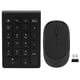 thumbnail image 1 of Conjunto de teclado y mouse inalámbricos ultradelgados Sincero 2.4G RF304T, 1 of 10