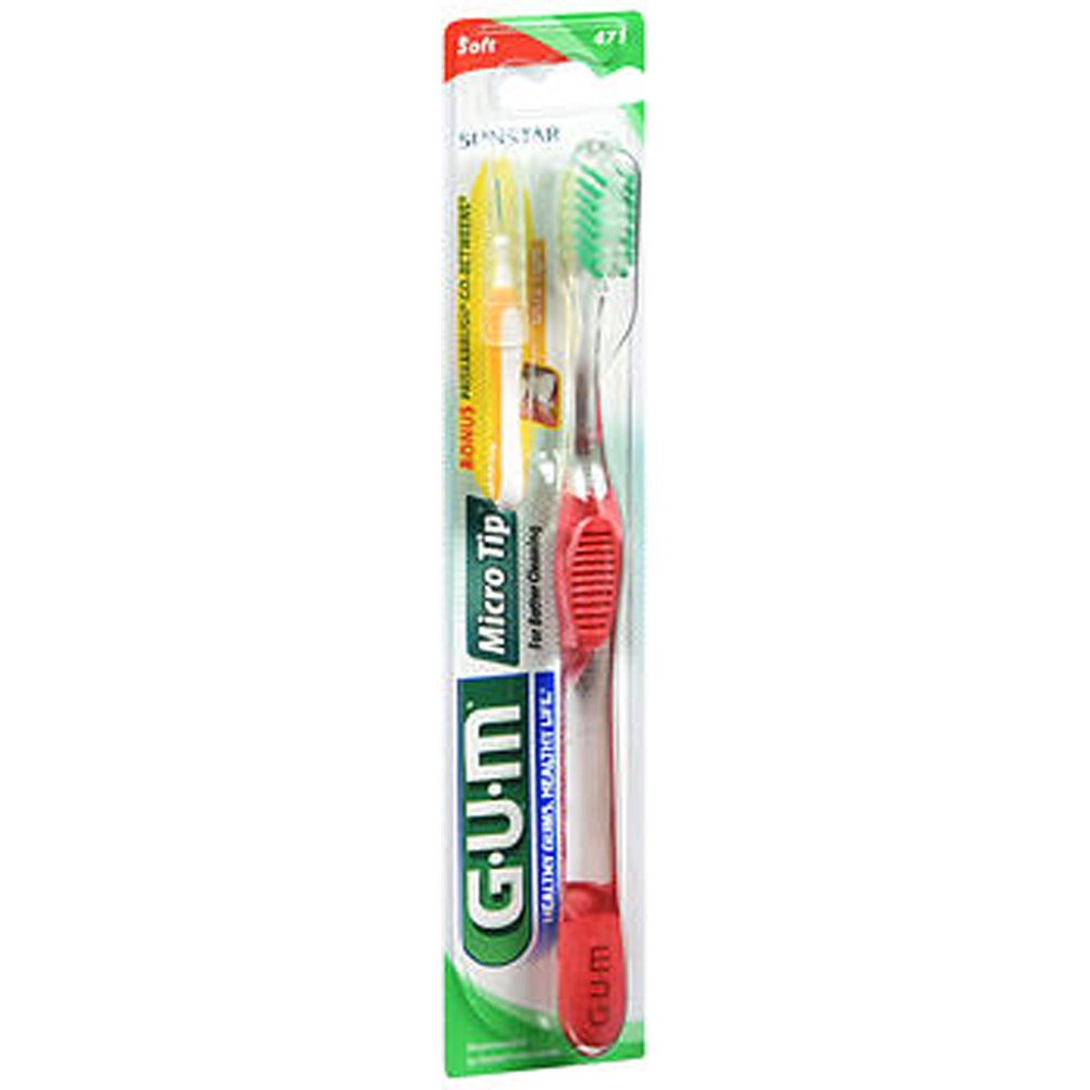 GUM Micro Tip Toothbrush 1 Each