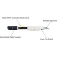 thumbnail image 4 of Utility Knife, DAT Series-X Portable Box Cutter, Fine Point Arts and Crafts Blade for Precision Cutting, with 10 Blade Pieces, 4 of 7