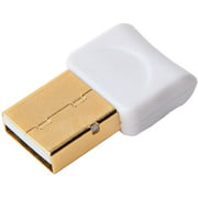 Windows 7 and 10 Plug and Play USB Bluetooth 4.0 Adapter Dongle - PC - by Five Digits Ltd ( WHITE)