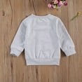 thumbnail image 3 of Bagilaanoe Toddler Baby Boy Girl Christmas Sweatshirt Letter Print Long Sleeve Pullover  6M 12M 18M 24M 3T 4T 5T 6T Kids Loose Tee Tops, 3 of 8