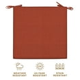 thumbnail image 5 of Textured Solid Terracotta Premium Dining Seat Cushion (2-Pack), 5 of 8