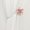 Pink, variant on Handmade Zen Wing Flower Curtain Tiebacks 2 Pack Soft Fabric Window Curtain Straps for Living Room, Bedroom, Balcony, No Drill Decorative Pendants