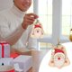 thumbnail image 3 of Suministros de Decoración Navideña Xihbxyly Colgantes de Madera Papá Noel renos, 3 of 5