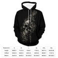 thumbnail image 7 of LAOLIUSN Soul Men's Skull Pattern 3D Print Fashion Design Hoodies Sweatshirt, S-4XL, 7 of 7
