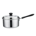thumbnail image 4 of Cacerola antiadherente con tapa de metal resistente a rayones universal para estufas 16cm, 4 of 9
