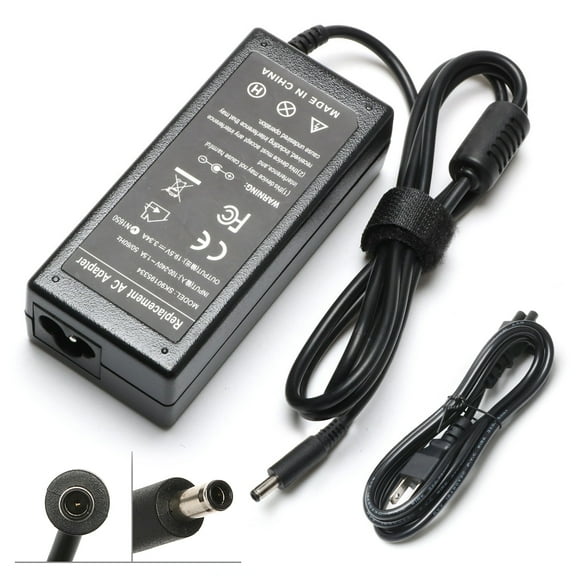 DELL 19.5V 3.34A 65W 4.5/3.0mm AC Adapter Power Charger for DELL Inspiron 11 (3147) 11 (3148) 13 (7348) 13 (7347) 14 (7437) 0MGJN9 0G6J41 05NW44 074VT4