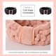 thumbnail image 5 of Minnieouse Banda para el cabello de cara Coral Fleece Diadema Suministros para el hogar Accesorios de peinado Ropa, zapatos y accesorios Miscelánea Negro, 5 of 6