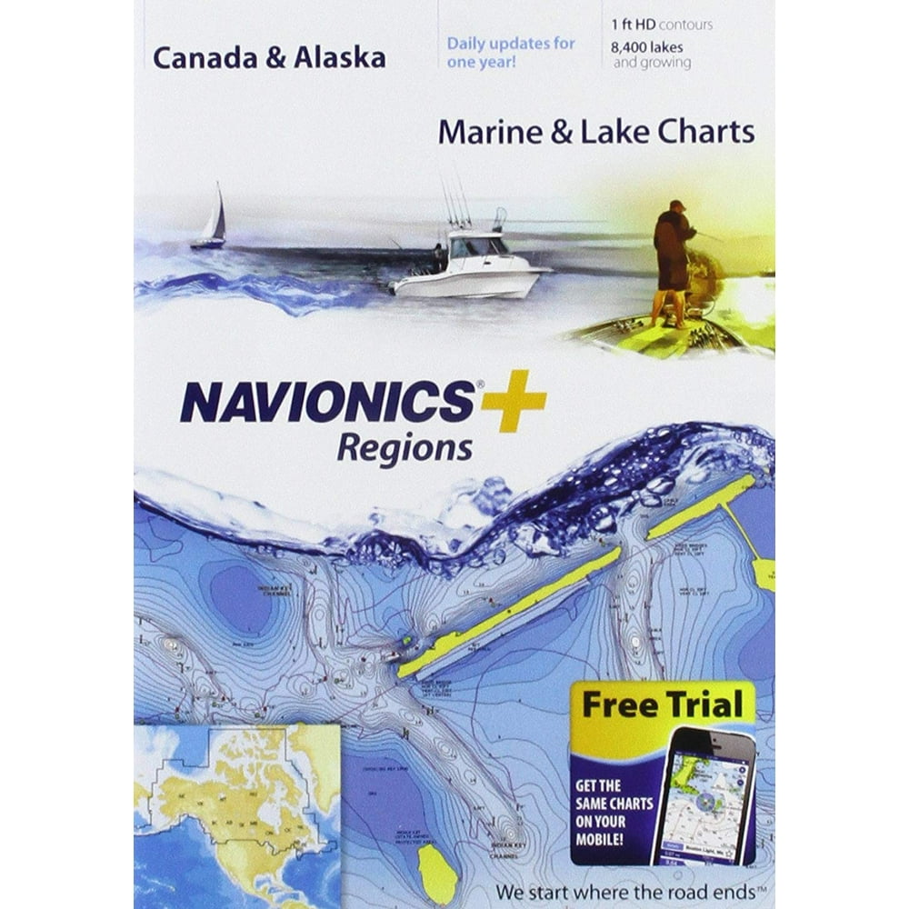 Navionics US Charts, CF Card, New Customer Nautical Chart on Compact