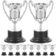 thumbnail image 3 of 10Pcs Award Trophy Cups Mini Awards Trophies Plastic Gold Trophies Kids School Rewards (Random Style), 3 of 4