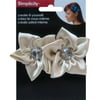 Simplicity Create-It-Yourself Satin Flower Champagne Headband Accessory, 1 Each