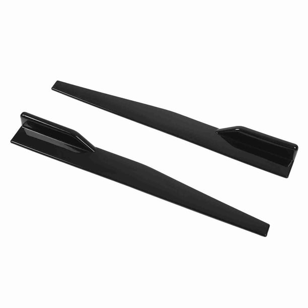 Borde Del Faldón Lateral, 860 Mm, Alerón Del Faldón Lateral Negro Brillante Antienvejecimiento, ABS Universal Resistente A Los Arañazos Para Automóviles